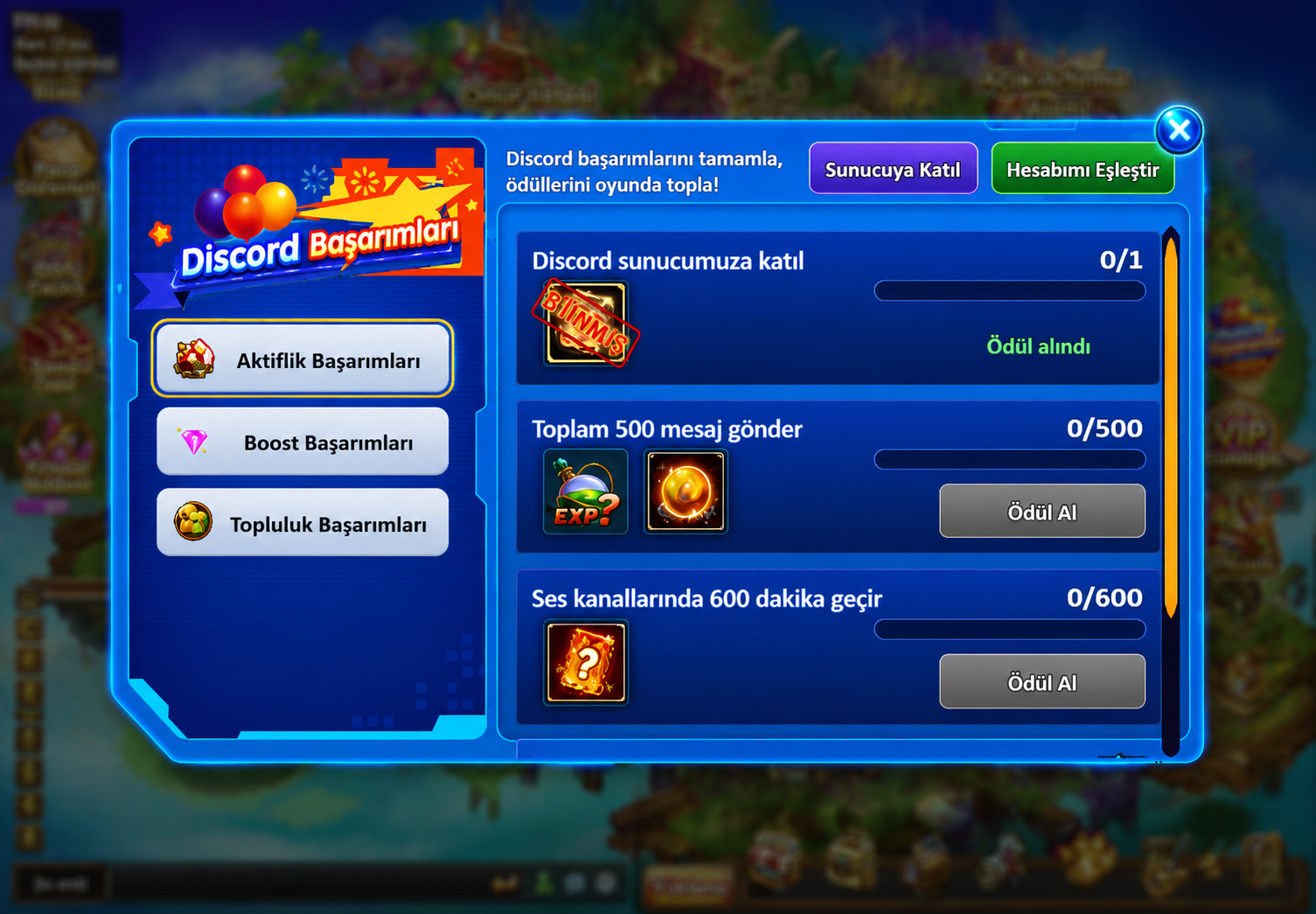 Discord Başarımları