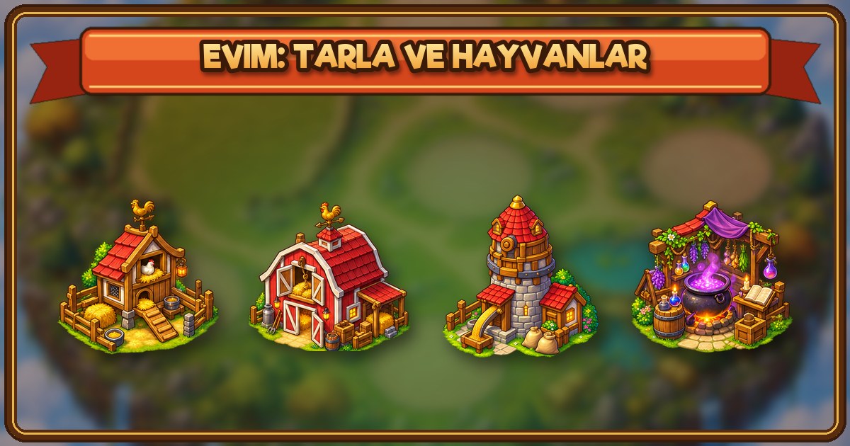Evim: Tarla ve Hayvanlar